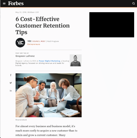 Power Digital’s CEO Shares Six Customer Retention Tips