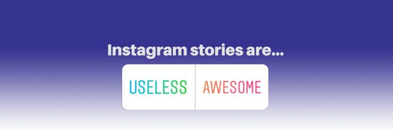 What Can Brands Use Instagram Story Polls For?