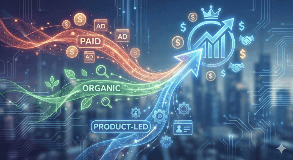 SaaS Marketing Strategy: How to Align Paid, Organic, and Product-Led Growth