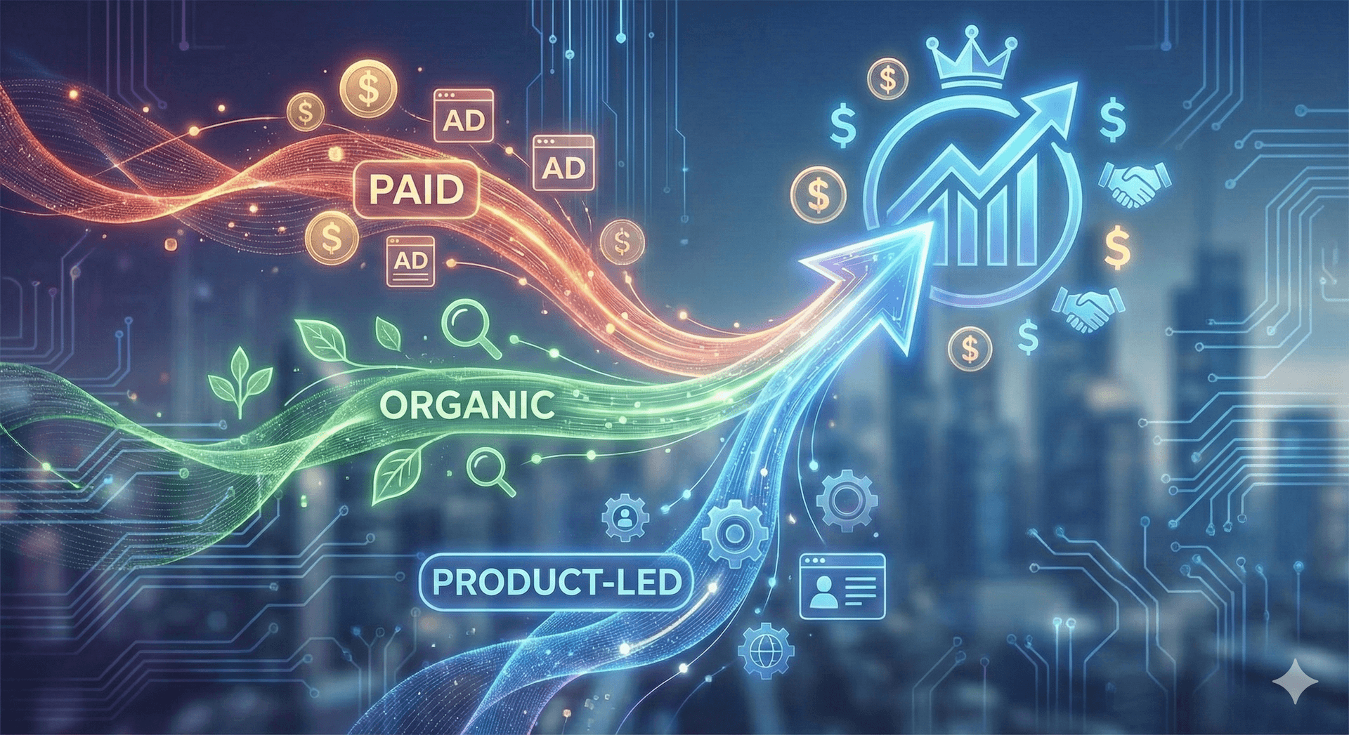 SaaS Marketing Strategy: How to Align Paid, Organic, and Product-Led Growth